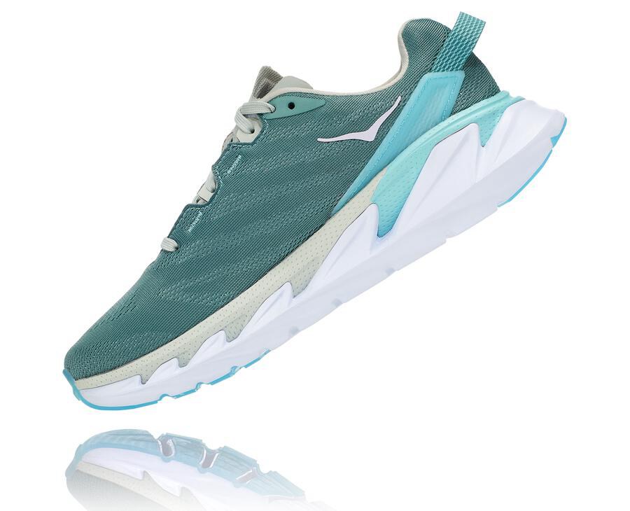 Tenis Hoka One One Mujer Azules/Blancos - Elevon 2 - PZIW80169